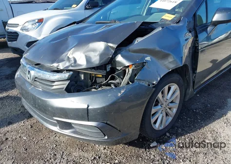 2012 Honda Civic Ex из США, поврежденный, VIN 2HGFB2F85CH591487